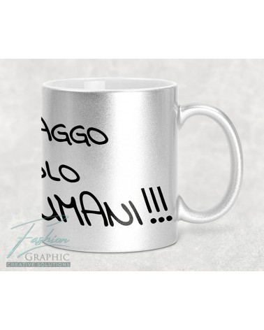 Tazza mug alimentare calamita attraggo solo casi umani