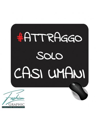 Tappetino mouse mousepad attraggo solo casi umani per pc e notebook