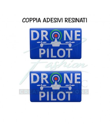 Adesivo sticker drone pilot per pilota droni apr suap uap sapr tuning auto moto bici ebike