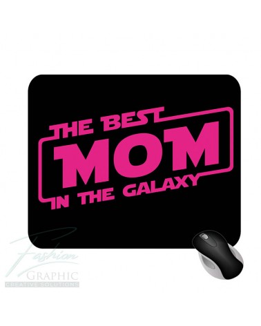 Tappetino mouse mousepad the Best mom in galaxy festa della mamma per pc e notebook