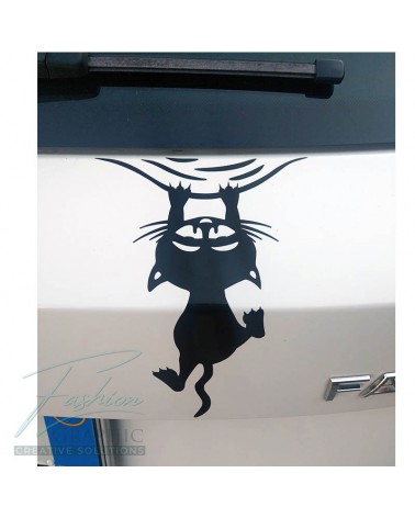 adesivo gatto per auto stickers tuning