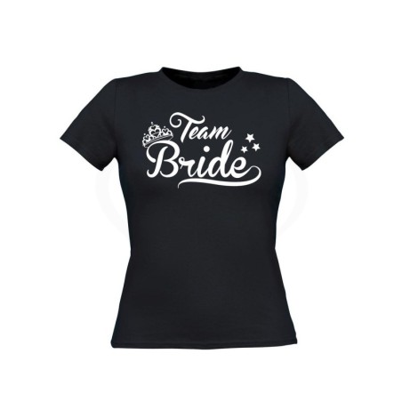 T-shirt team bride sposa addio nubilato