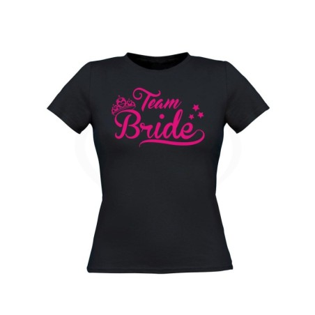 T-shirt team bride sposa addio nubilato