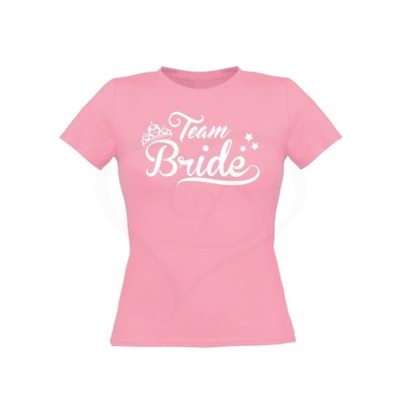 T-shirt team bride sposa addio nubilato