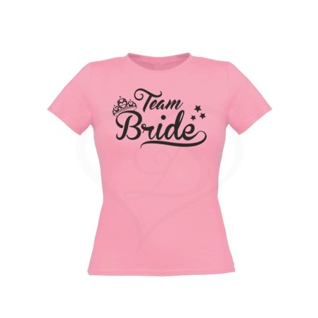 T-shirt team bride sposa addio nubilato
