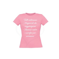 T-shirt donna TRAGUARDI E SACRIFICI