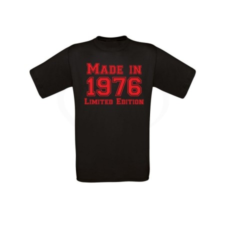 T-shirt uomo MADE IN ANNO PERSONALIZZABILE LIMITED EDITION