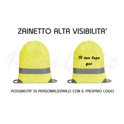 Zaino zainetto Alta Visibilità