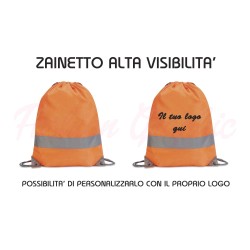 Zaino zainetto Alta Visibilità