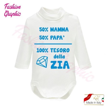 Body lupetto manica lunga tesoro zia zio neonato neonata in caldo cotone