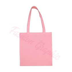 Borsa shopper cotone manico lungo