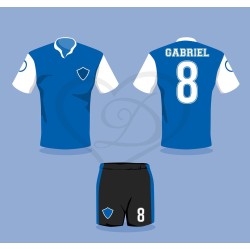 Numeri termosaldabili modello PROFILO maglie calcio, rugby, sport