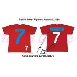 T-shirt uomo Seven Fighters Mila Shiro Pallavolo