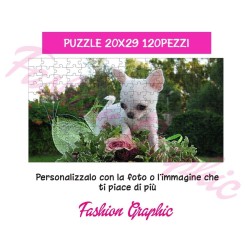 PUZZLE PERSONALIZZATO CON FOTO O IMMAGINE, A4 120 PEZZI