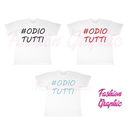 T-shirt uomo ODIO TUTTI