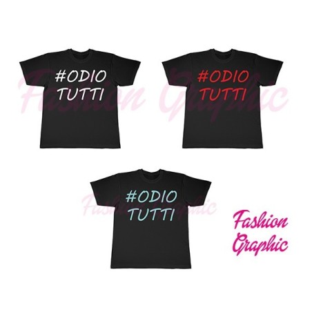 T-shirt uomo ODIO TUTTI