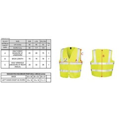 Gilet Alta Visibilità modello con zip e tasche