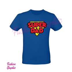 T-shirt Superdad Superpapà festa del papà superman inspired