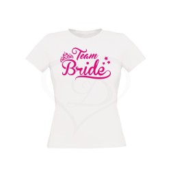 T-shirt team bride sposa addio nubilato