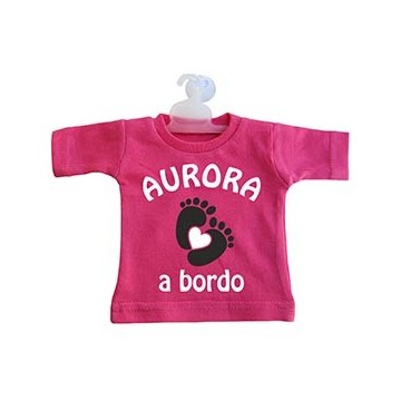 Mini t-shirt auto